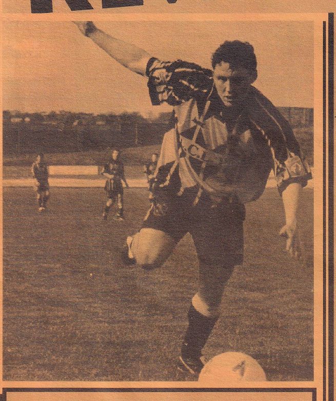 Berwick Rangers match action in season 95 96