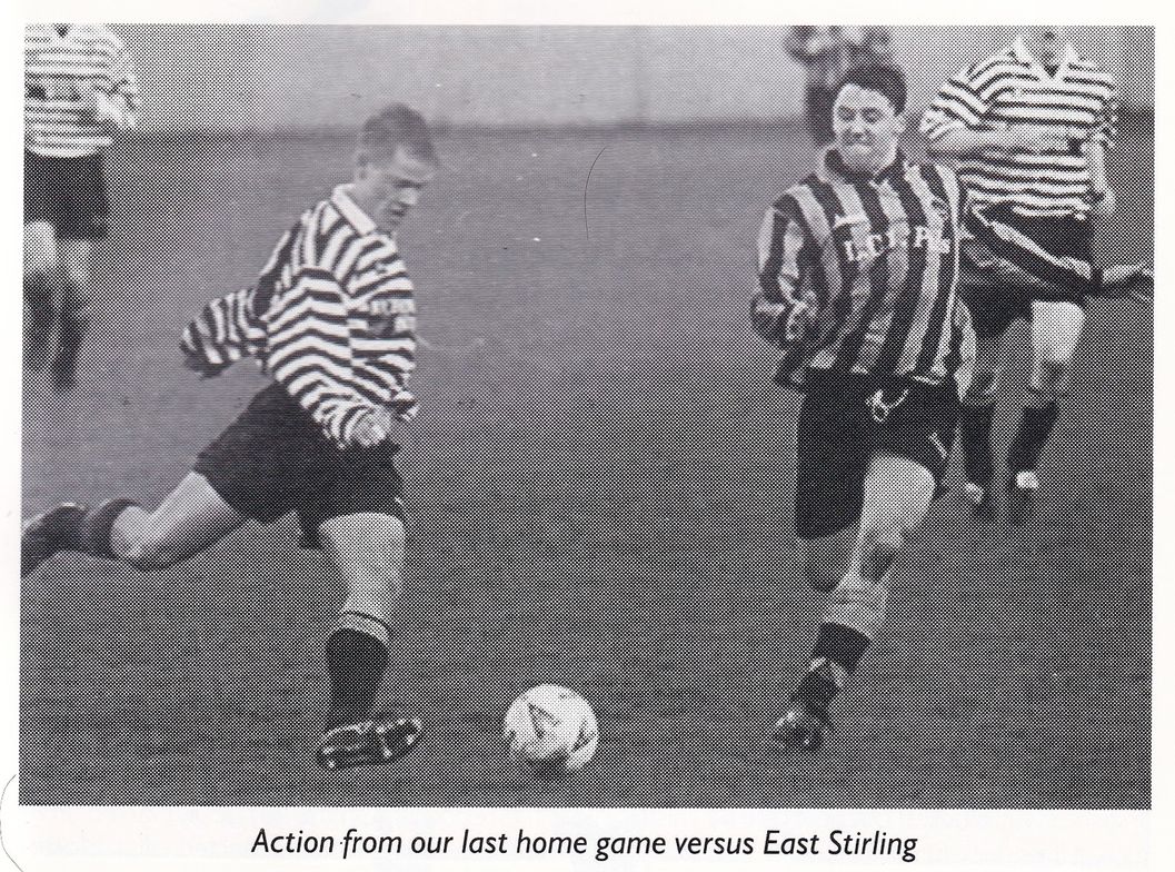 Action against East Stirling in 98-99