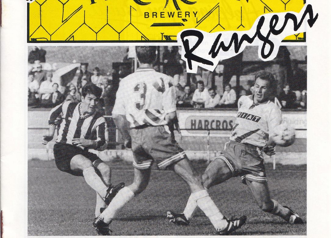 Berwick Rangers match action in season 95-96