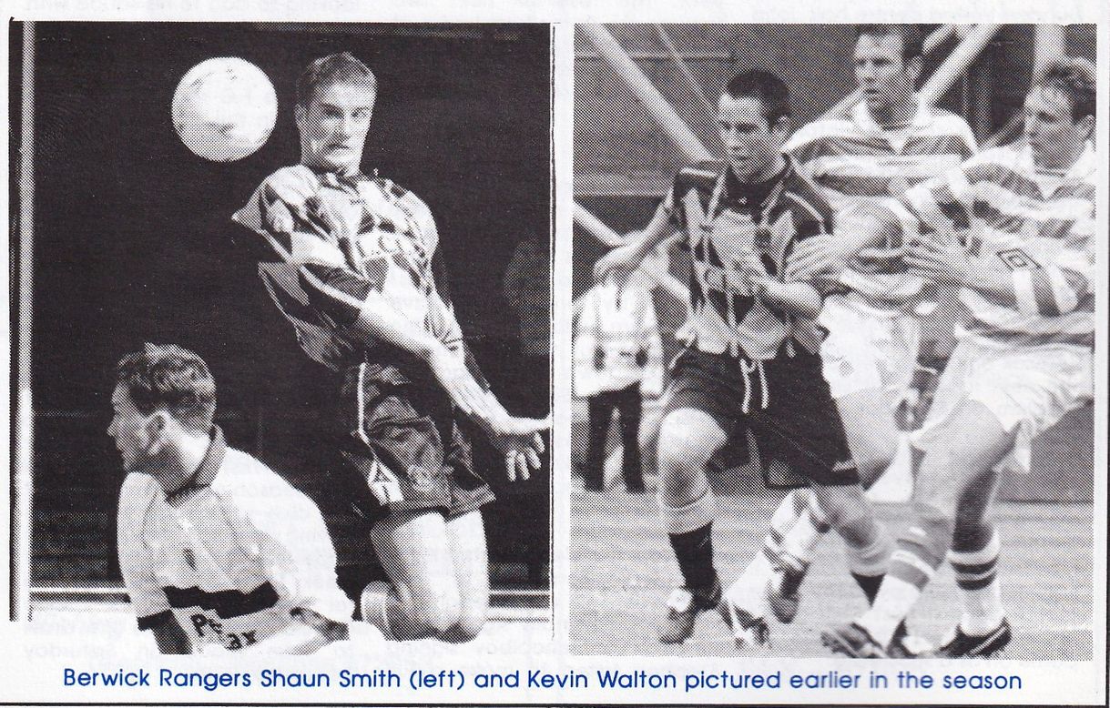 Berwick Rangers Match Action 96-97