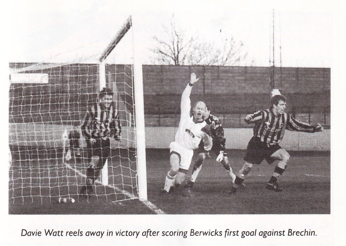 Berwick score against Brechin City