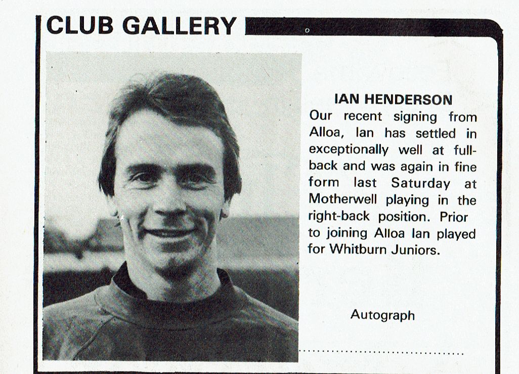 Ian Henderson