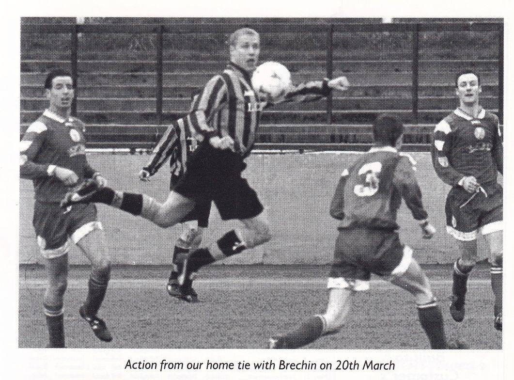 March action Berwick Rangers against Brechin City