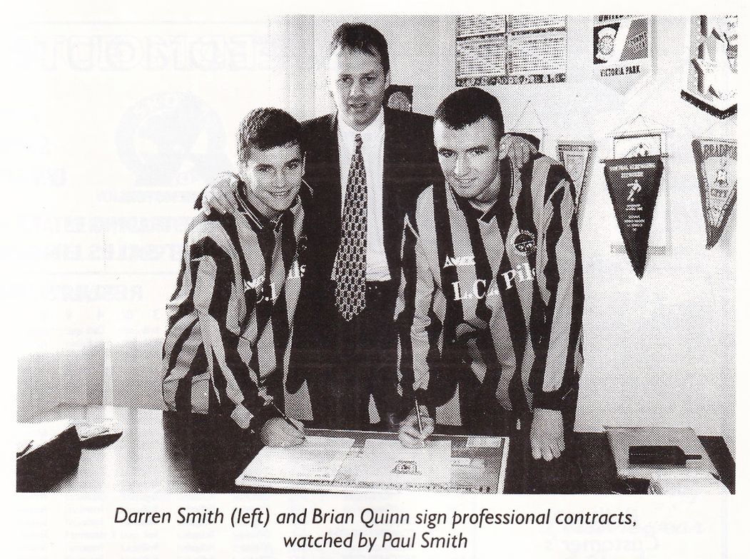 Berwick Rangers New signings in 1998