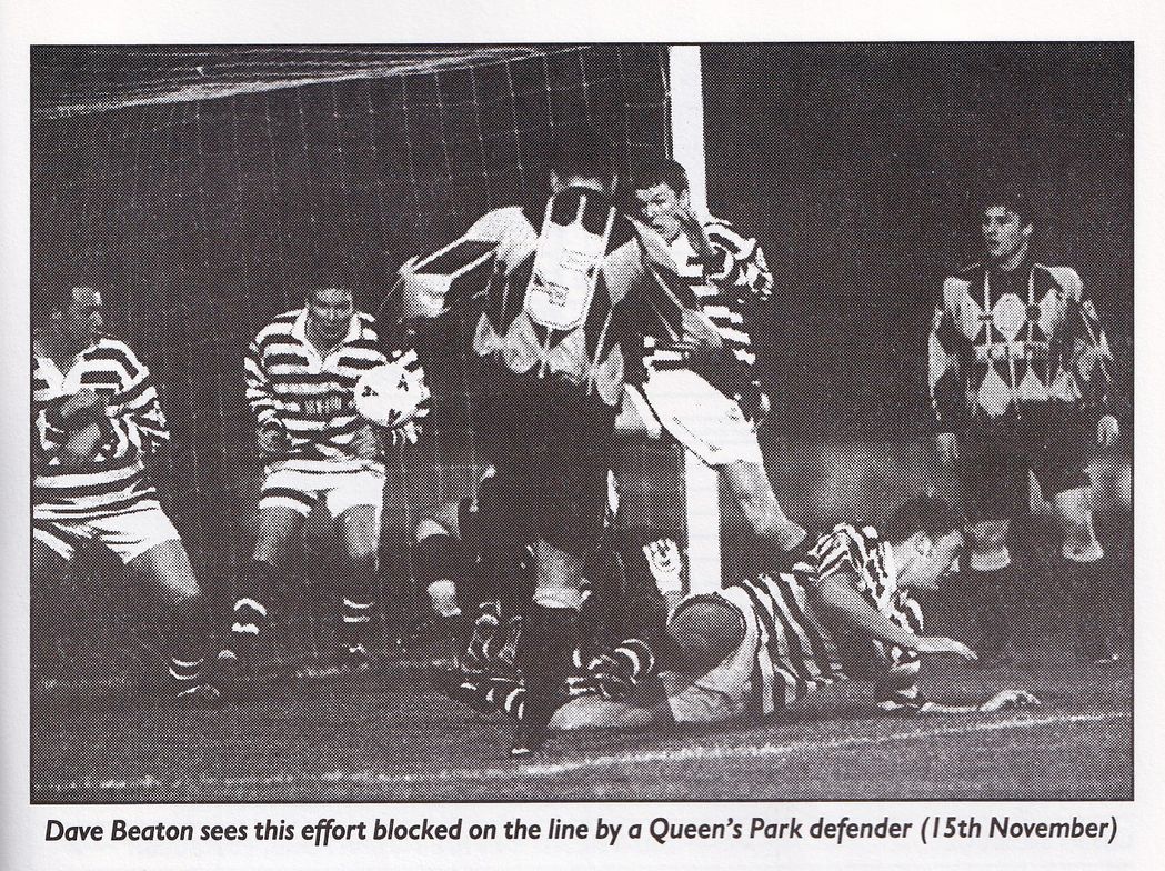 Berwick Rangers  vs. Queens Park 15/11/97