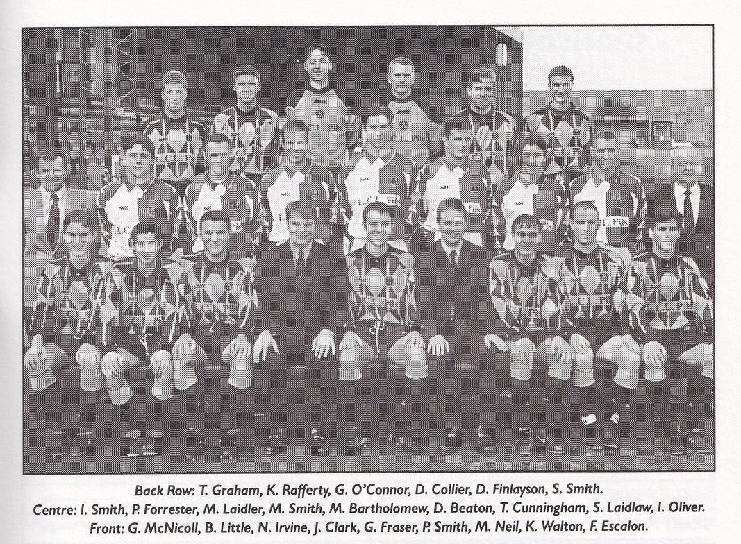 Berwick Rangers Squad 97-98