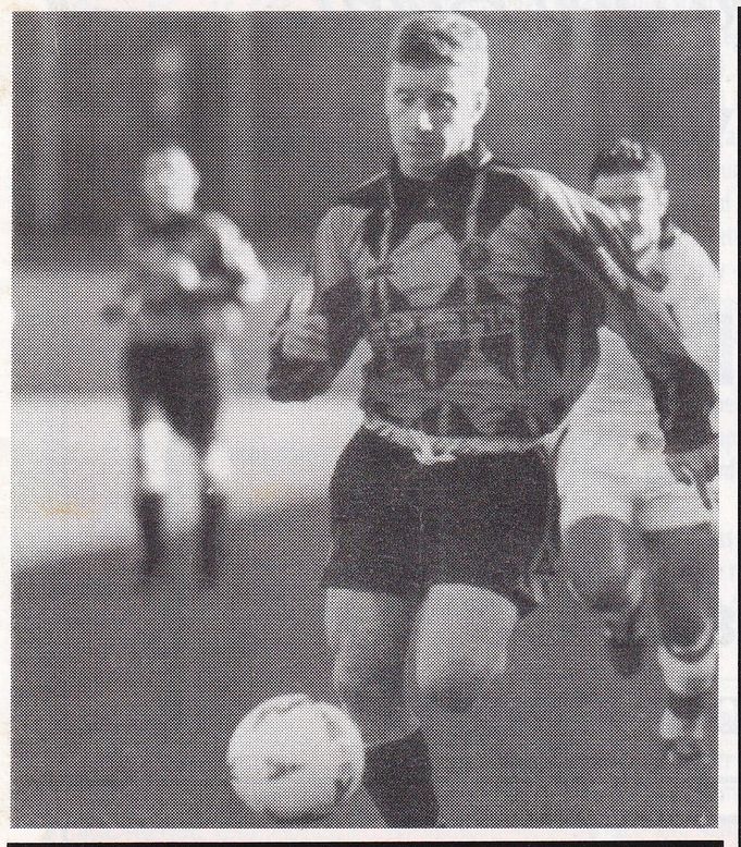 Ten Year man Tommy Graham in attack for Berwick Rangers