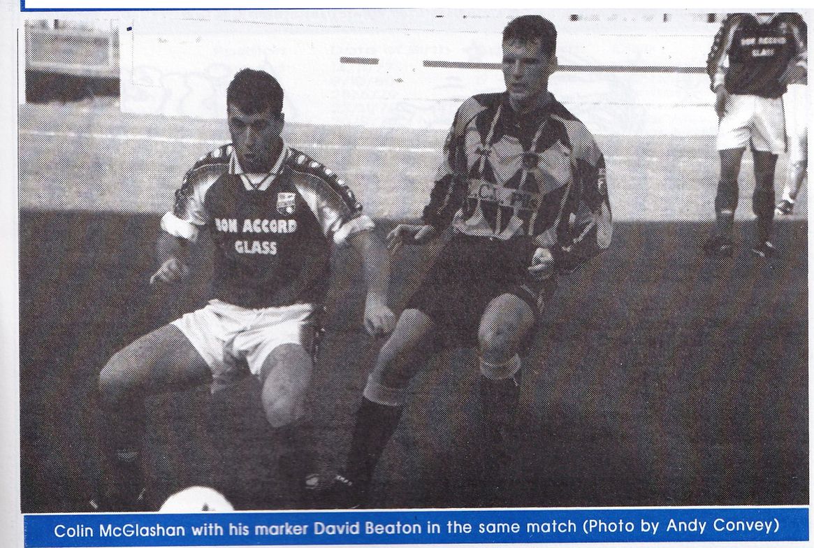Berwick Rangers vs. Motrose in October 1997