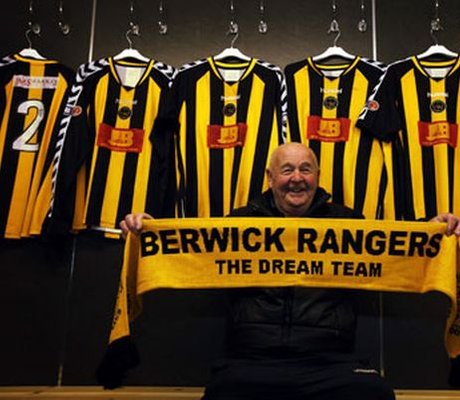 Pea Oliver Berwick Rangers legend