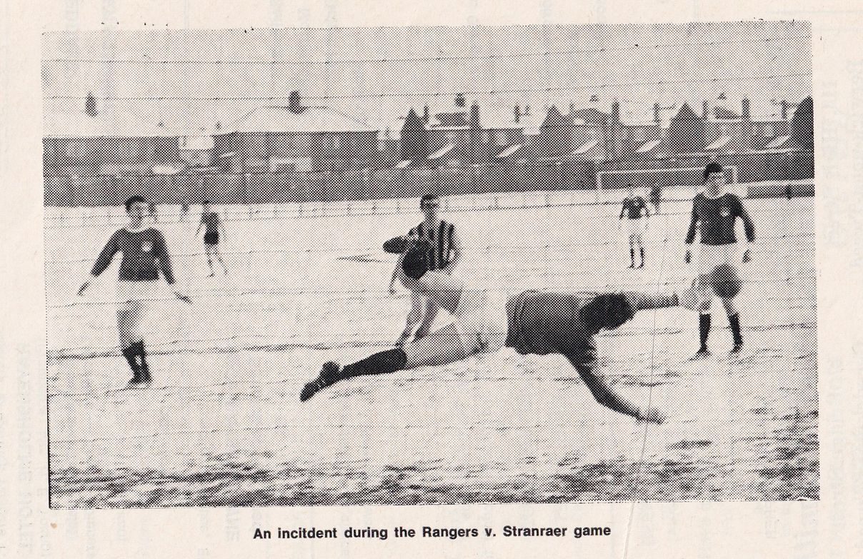 Berwick Rangers vs Stranraer 1969/70